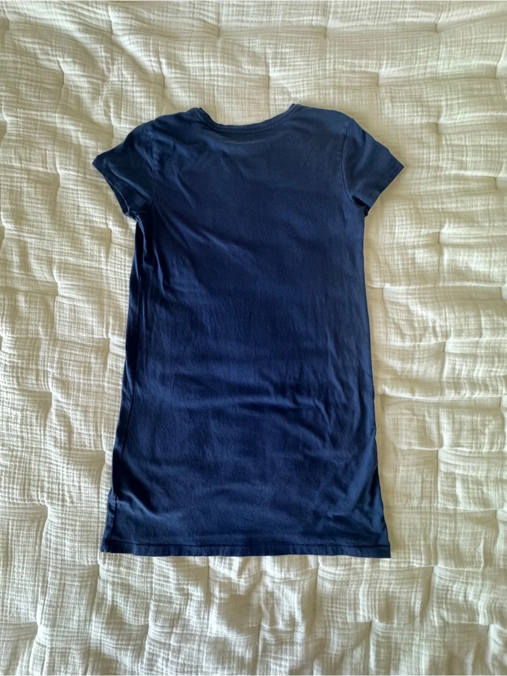Polo Ralph Lauren Girls Navy Cotton T Shirt Dress Medium